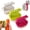 Green, variant on Potato Scrub Brush,Ergonomic Easy Grip Handle,Ideal for Cleaning Vegetables and Fruits,Small and Compact,Handy Kitchen Gadget,BPA-Free,Dishwasher Safe,Green