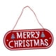 thumbnail image 3 of Letrero navideño para puerta, suministros para fiestas, recuerdos, decoración navideña para puerta de entrada, pared Estilo A, 3 of 9