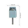 thumbnail image 3 of Retractable Wall Hook with Kawaii Peeking Cat Design, No Drill Decorative Hook for Keys Towels in Bathroom Kitchen, 3 of 6