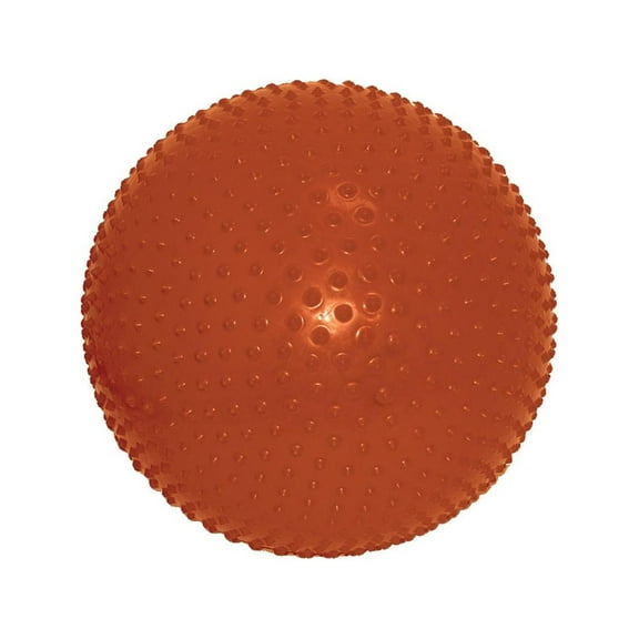 CanDo Inflatable Exercise Ball - Sensi-Ball - Orange - 22" (55 cm)