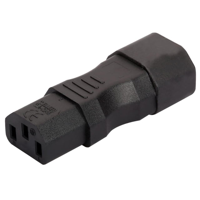 Adaptador de corriente Hugo IEC 320 3 Polos Socket C14 A Plug Micky C13
