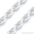 thumbnail image 2 of 1.8mm Twist-Rope Diamond-Cut Link Italian Chain Bracelet in Solid .925 Sterling Silver, 2 of 2