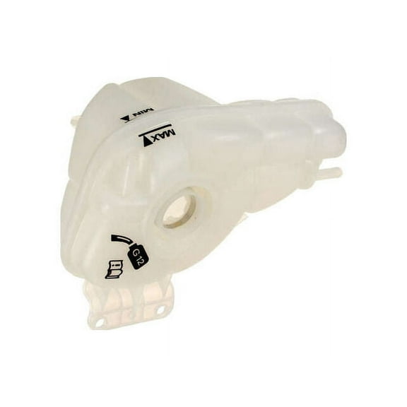 Radiator Overflow Coolant Expansion Tank - Compatible with 2004 - 2010 Audi A8 Quattro 4.2L V8 2005 2006 2007 2008 2009