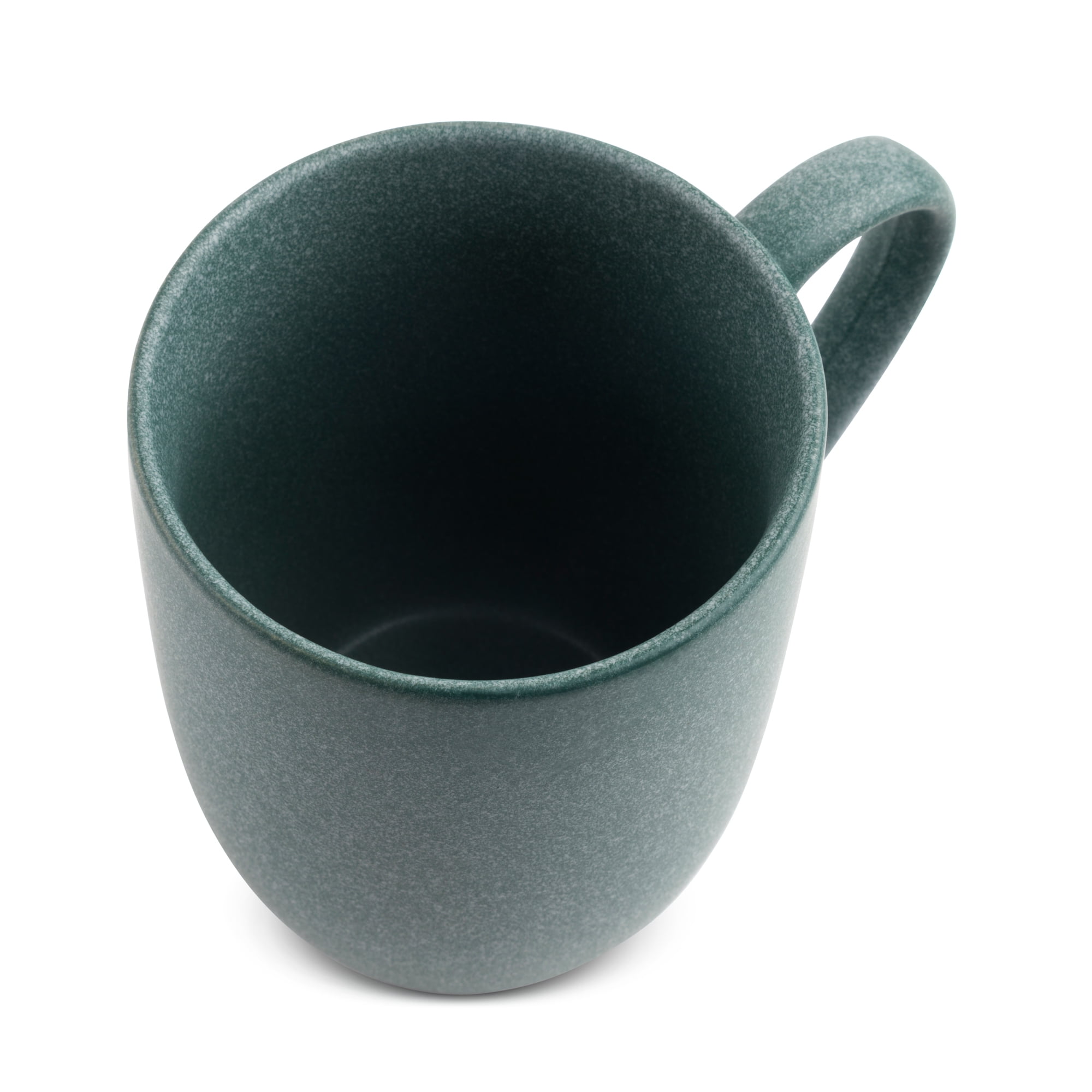 (2 pack) Thyme & Table 17 oz Caspian Green Collection Stoneware Mug
