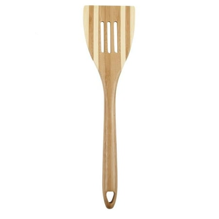 

12 in. Pro Chef Beige Bamboo Slotted Spatula