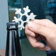 thumbnail image 1 of 420 Stainless Steel Multiple Head Screwdrivers Portable Outdoor Camping Mountain Climbing Snowflake Shape Tool, 1 of 9