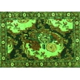 thumbnail image 1 of Ahgly Company Indoor Rectangle Persian Green Traditional Area Rugs, 2' x 5', 1 of 1