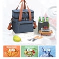 thumbnail image 4 of WRKEKC Clearance Large Capacity Insulated Tote Bag with Adjustable Strap, Waterproof Cooler for Picnics or Commuting, 4 of 6