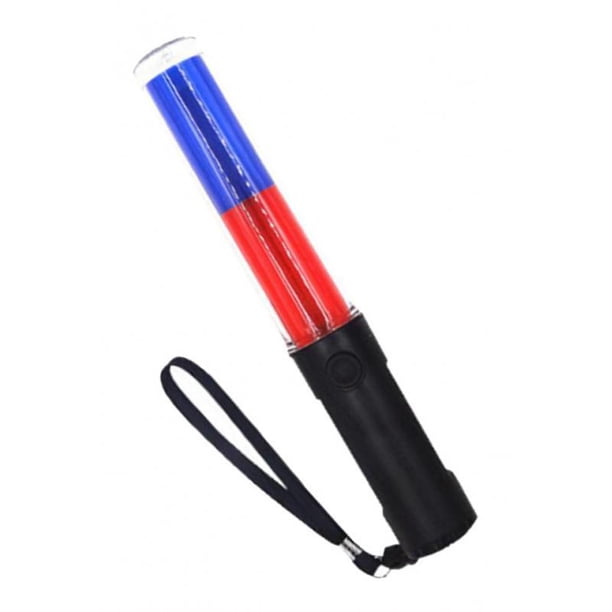Greeniant 4 Mode Traffic Light Torch Stick LED Warning Flashlight Ropa Deportiva, Zapatos Azul rojo 26 cm