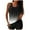 Black, variant on Yuanlook Women's 2 Piece Tankini Set Gradient Ombre Rounded Neck Ruched Loose Fit Top with Boyshort Bottoms Swimsuit Size S-XXL