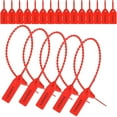 thumbnail image 1 of 1000 Pcs Plastic Tamper Seals Tags Security Tags Seals Safety Numbered Zip Ties Labels, 1 of 7