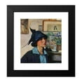 thumbnail image 2 of Édouard Vuillard 12x13 Black Modern Framed Museum Art Print Titled - Madeleine Rodrigues (1918), 2 of 5