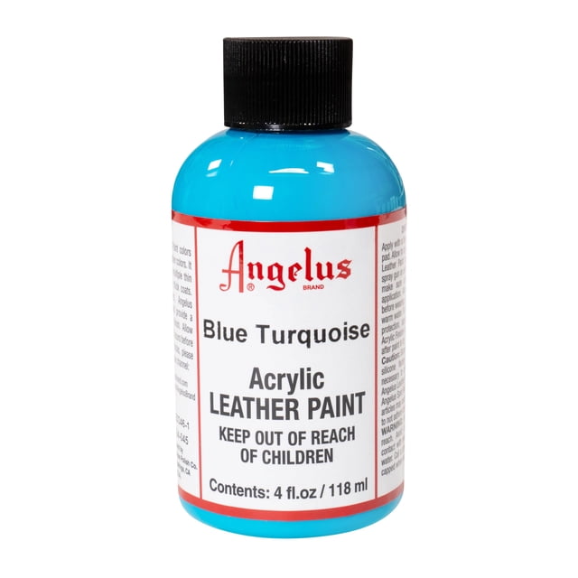 Pintura para Cuero Angelus Azul Turquesa 118 ml Acrílica