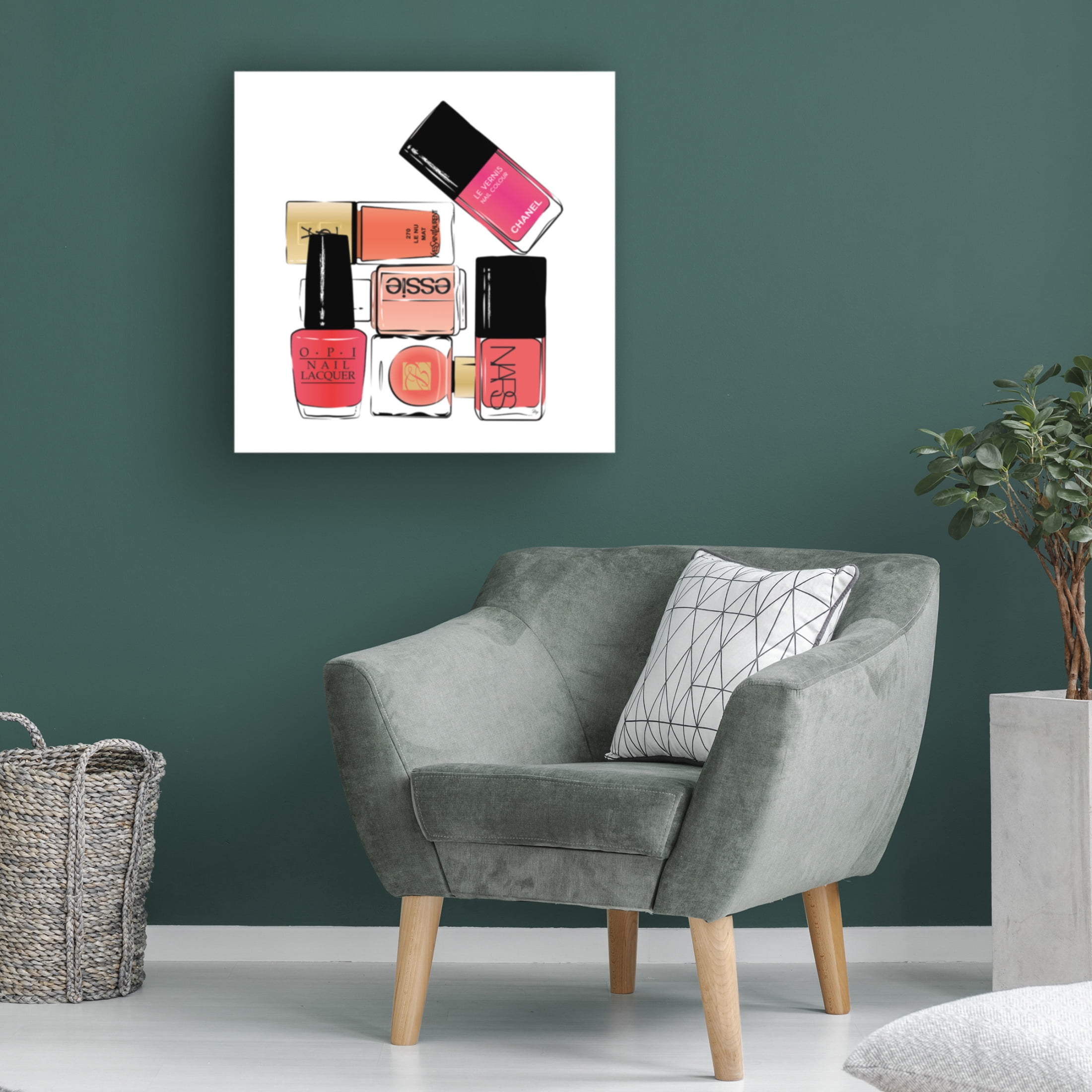 Trademark Fine Art Martina Pink Beauty Canvas Wall Art