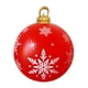 thumbnail image 2 of Adornos Navideños Inflables de 60 Cm para Exteriores, Bolas Navideñas Gigantes, Adornos para Árboles de Navidad., 2 of 5