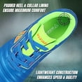 thumbnail image 4 of Vizari USA Catalina Firm Ground Soccer Cleats for Kids – Comfortable, Durable, and Traction-Ready Shoes for Boys and Girls - Blue, 3.5, 4 of 5