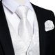 thumbnail image 2 of Conjunto de chaleco y corbata DiBangu, chaleco formal de cachemir para hombre, 2 of 6