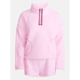 thumbnail image 5 of No Boundaries Faux Shearling Plush Pullover, Women's & Women’s Plus XXS-4X, 5 of 6
