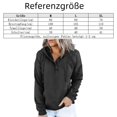 thumbnail image 4 of 1PCS Hooded Drawstring Pocket Sweatshirt-Black, 4 of 4