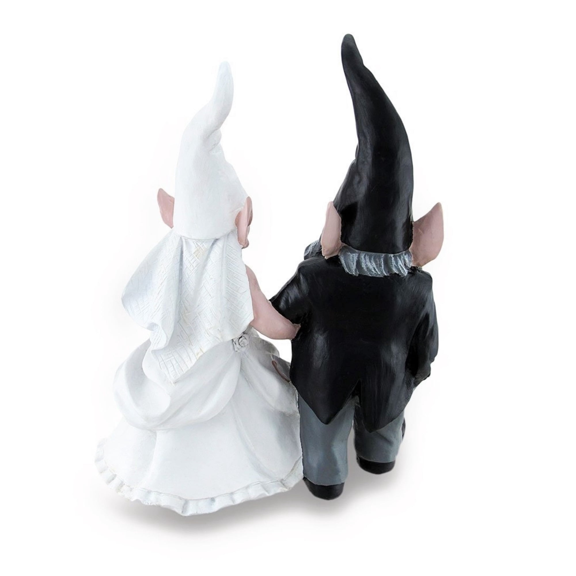 Homestyles Bride & Groom Wedding Gnome Married Couple Home & Garden Collectible Statue 8"H