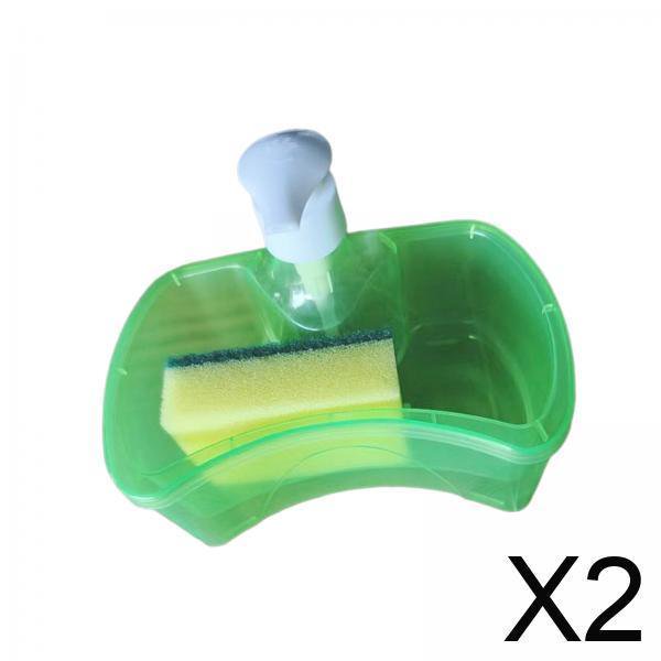 Dispensador de jabón,Dispensador de jabón moderno práctico multiusos,Dispensador de jabón de cocina botella con bomba de líquido,Dispensador de jabón para fregadero de cocina con caja de