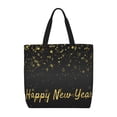 thumbnail image 1 of Disketp Happy New Year Bolsa Tote de Lona para Mujer, Bolso de Hombro y Cruzado con Cierre de Cremallera, 1 of 7