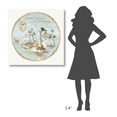 thumbnail image 4 of Global Gallery's '12 Days of Christmas VII Round' By Lisa Audit Stretched Canvas Wall Art, 4 of 4