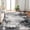Gray, variant on Modern Abstract Runner Rugs 2x6ft, Machine Washable Non-Slip Low Pile Carpet for Living Room, Bedroom, Entryway