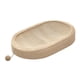 thumbnail image 1 of Cama rascador para gatos, duradera, para gatitos, protectora de muebles resistente al desgaste. ovalado con bola de sisal, 1 of 9