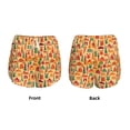 thumbnail image 3 of Gukieu Travel And Tourism Print Women's Sports Shorts with Drawstring Elastic Waistband for Running, Yoga, Fitness-Medium, 3 of 7