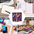 thumbnail image 6 of FORMRS 1-Subject Spiral Notebook 8" x 5" College Ruled 60 Refillable Sheet A5 Hard Cover, 2 Pack, Beautiful Floral Pattern, 6 of 7