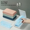 thumbnail image 3 of Xingzhi Storage Container Plastic Sealing Waterproof Case Dust-proof Carrying Organization Box Household Organizer Tabletop Holder Blue, 3 of 6