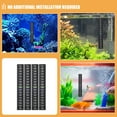 thumbnail image 3 of RENACLIPY 8Pcs Aquarium Thermometer Sticker Strips LCD Display Color Changing Temperature Meter, 3 of 8