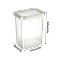 thumbnail image 3 of Clearance 50% ZKCCNUK Storage Sealed Can Food Plastic Coffee Kitchen Household Transparent Snack Grain Storage Tank Closet Organizers and Storage, 3 of 3