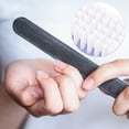 thumbnail image 6 of Unique Bargains 6 Pcs Fingernail Cleaner Nail Brush Fingernail Cleaning Tools with Plastic Handle Light Purple, 6 of 8