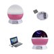 thumbnail image 3 of cielo estrellado sueño luces rosa estrellas y luna Adepaton SNFLD379, 3 of 6