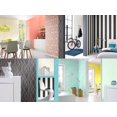 thumbnail image 2 of Glossy, Scandinavian Air Light Design Light Green Wallpaper Roll, 2 of 2