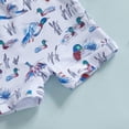 thumbnail image 5 of uikmnh Baby Boys One Piece Mallard Rash Guard Long Sleeve UPF 50+ Swimsuit with Sun Hat Size:6-12 Months, 5 of 6