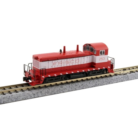 Kato 176-4392 N Scale EMD NW2 Frisco #253 Locomotive DC