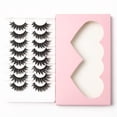thumbnail image 4 of Pestañas postizas Beautykaisen 3D de visón sintético, 8 pares, 4 of 9
