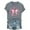 #163-Gray, variant on Xuyuer Valentine's Day Women's Graphic Cute Bow Tees Casual Print Round Neck T Shirt Summer Short Sleeve Trendy Tops Dressy Aesthetic T-Shirt Aesthetic Tee Tops Pink Bow Girly Tee