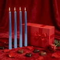 thumbnail image 7 of Viflosae Candels Candle Valentines Day Party Decorations 4pcs/box Net Red Restaurant Plating Thread Candle Long Pole Candle Romantic Wedding Decoration Wax Candle, 7 of 7