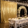 thumbnail image 6 of Shimmer Wall Backdrop, Cable-Mounted Sequin Background Curtain for Wedding Anniversary Birthday Party, Photo Booth, Indoor Reception & Photoshoot Decoration, Glamour Party Decor, 6 of 6