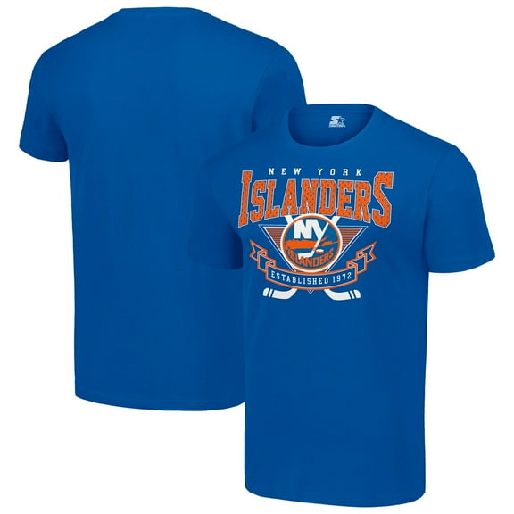 Men's Starter Royal New York Islanders Team Logo Graphic T-Shirt