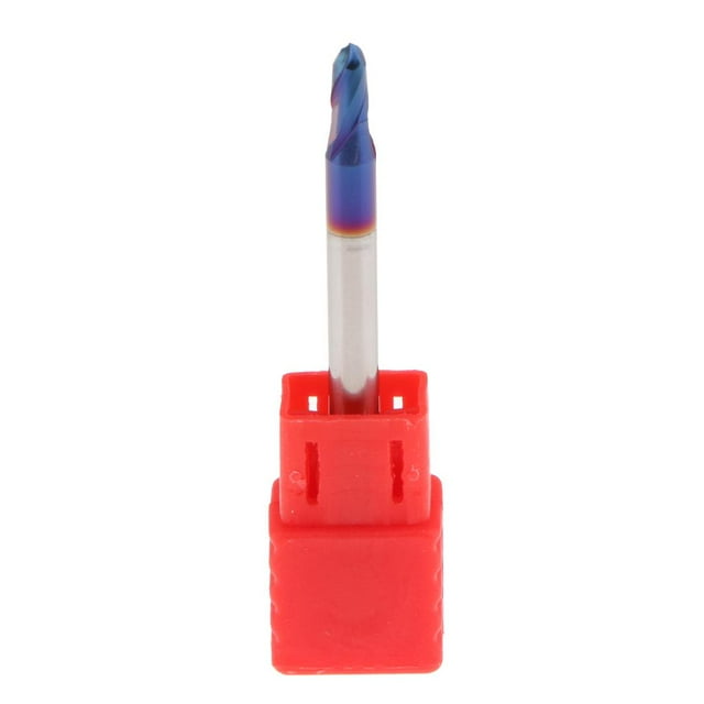 yuksok 1x R1.5mm Steel Ball Nose End Mill Milling Cutter CNC Router Bits 1.5mm x 4mm