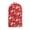 Candy Cane Snowflake Pattern, variant on HELLHERO Dustproof Kitchen Blender Dust Cover with Dachshund Santa Claus Pattern & Univesal 15.94"H x 9.45"L x 7.28"W