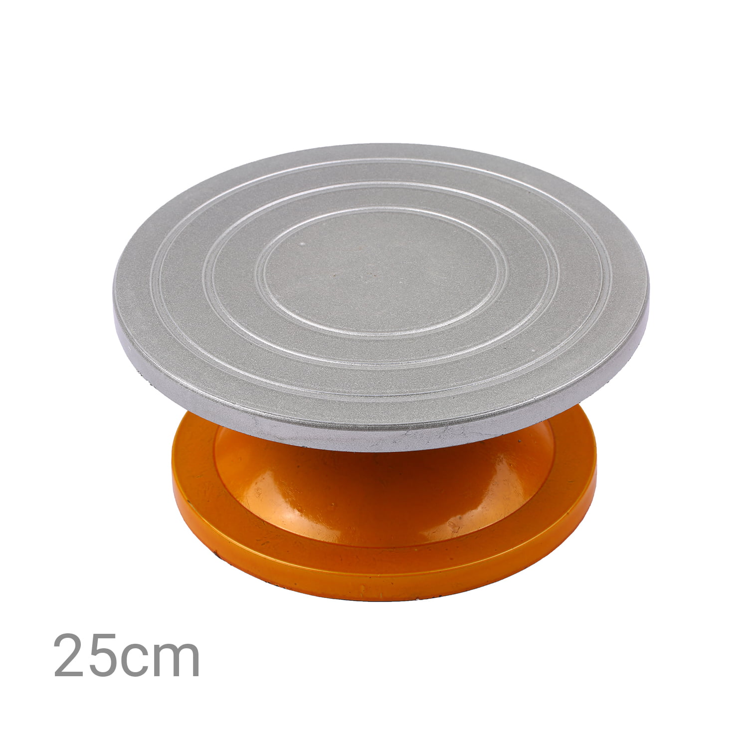 Pottery Wheel Turntable Professional Metal Ceramic Machine Sculpting Wheel Rotating Table for Flower Arrangement Model Making Clay Design Cake Decoration 1#