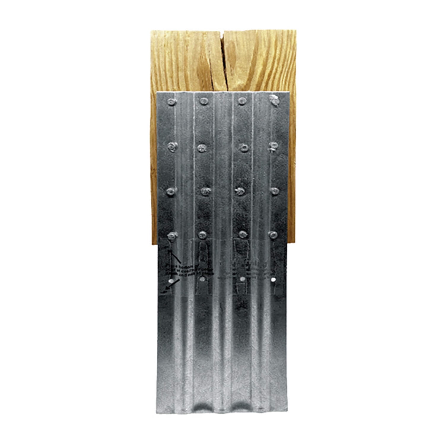 Atlas Galvanized Steel Post Foot Anchor for concrete (4-pieces)