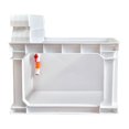thumbnail image 1 of GROWTH TANK Réservoir à Tortue Pratique Robuste Habitat pour Petits Animaux Tortue Blanc G, 1 of 9