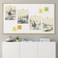thumbnail image 3 of PixonSign Adhesive Posters Duotone Old-Fashioned Forest Tree Wall Arts, Set of 4 Floral Botanical Landscape Canvas Prints, Classic Vintage Nature Wall Décor for Home Decor - 12"x16", 3 of 5